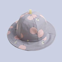 将图片加载到图库查看器，Baby Girl Summer Outdoor Beach Floral  Lovely Lace Princess  Bucket Sun Hat For Girls

