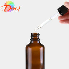 Load image into Gallery viewer, Empty Dropper Bottle Amber essential oil Glass Aromatherapy Liquid Brown 5-50ml Drop for massage Pipette Bottles Refillable
