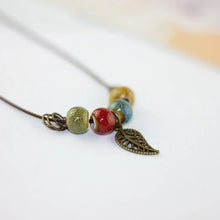 Load image into Gallery viewer, New fashion women's ceramic classic necklaces &amp; Pendants DIY handmade necklace for women Christmas Gift #5228
