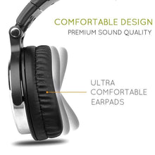 Load image into Gallery viewer, Professional Studio Headphones DJ Stereo Headphones Studio Monitor Gaming Headset 3.5mm 6.3mm Cable For smart phones and PCs
