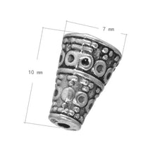 Load image into Gallery viewer, Juya 30pcs/Lot Wholesale DIY Women's Jewelry Findings Antique Gold/Silver Color Bead Caps For Tassels Earrings Jewelry Making
