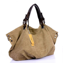 将图片加载到图库查看器，Women Canvas Messenger Bags Handbags Female Tote Bolsas Femininas Ladies Shoulder Crossbody Bags Women's Top-Handle Bags
