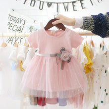 将图片加载到图库查看器，Modern Luxury elegant Newborn Baby Girl Dress for New Fashion  Cute Princess Baby Dress Infant Clothing
