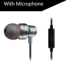 Load image into Gallery viewer, STEVVEX In-Ear Headphones Earphone For Phone Stereo Bass Headset Metal Wired Earphone HiFi Headphones Mic For Cell Phones
