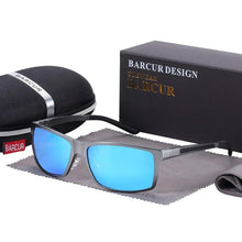 Load image into Gallery viewer, New Classic Square Polarized Sunglasses Men Aluminium Driving Sun glasses Shades For Men and Boys With UV400 Protection
