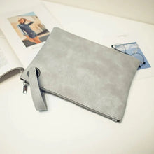 Load image into Gallery viewer, Fashion solid women's clutch bag leather women envelope bag clutch pu leather bag female Clutches sac Immediately shipping
