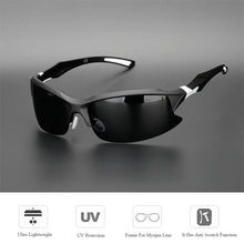 将图片加载到图库查看器，COMAXSUN Professional Polarized Cycling Glasses Bike Bicycle Goggles Outdoor Sports Sunglasses UV 400 2 Style
