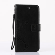 Load image into Gallery viewer, Girls Flip Wallet Case For iPhone 13 12 Mini Stand Leather Back Cover Cute Wallet Design PU Leather Phone Case For iPhone
