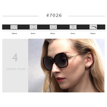 Load image into Gallery viewer, VEITHDIA  Sunglasses Gradient Vintage Retro TR90 Women's Sun Glasses Polarized UV400 Ladies Fashion Eyewear For Female 7026
