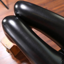 将图片加载到图库查看器，BIVIGAOS Fall Winter Women's Fleece Black Leather Pants Female PU Leggings Slim Skinny High Waist PU Leggings Trousers For Women
