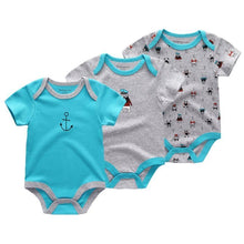 Load image into Gallery viewer, 3PCS/Set Modern Fashion Baby Clothes Bodysuits Baby Clothes Unicorn Clothing Unisex 0-12M Baby Bodysuits Romper and Jumpsuit Set For Kids and Baby
