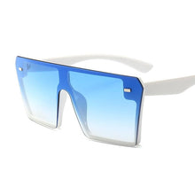 Load image into Gallery viewer, Modern Oversized Square Sunglasses For Lady and Women Luxury Brand Fashion Gafas Shade WIth Mirror Glasses And UV400 Protection
