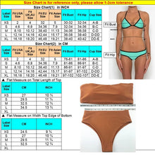 Load image into Gallery viewer, Bikini Set  Summer Swimwear Biquini Sexy Beach Women's Swimsuit Bathing Suit Push Up Brazilian Bikini Maillot De Bain
