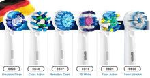 Load image into Gallery viewer, Sonic Vibration Electric Toothbrush 2D Rotating Electronic Toothbrush Oral Hygiene Dental Teeth Brush With Replaceable Heads Teethbrush For Adults
