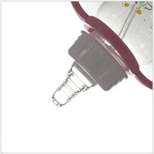将图片加载到图库查看器，Unisex Baby 150/280ml Wide Mouth Soft Silicone Cover Straw Drinking Milk Bottle For Newborn Nursing Product With Handle
