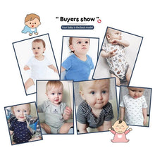 将图片加载到图库查看器，Modern 3PCS Baby Girl And Boy Newborn Boy Short Sleeve Baby Romper Jumpsuit Set For Boys and Girls
