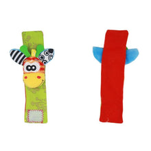 Load image into Gallery viewer, Colorful Wrist Rattles Infant Baby Kids Socks Rattle Toys Foot Socks Educational Toy High Quality Babies Gift
