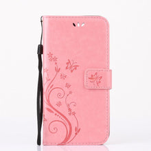 Load image into Gallery viewer, Girls Flip Wallet Case For iPhone 13 12 Mini Stand Leather Back Cover Cute Wallet Design PU Leather Phone Case For iPhone
