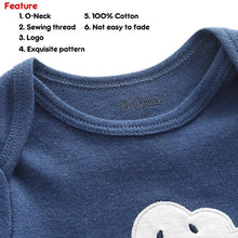 将图片加载到图库查看器，Modern 3PCS Baby Girl And Boy Newborn Boy Short Sleeve Baby Romper Jumpsuit Set For Boys and Girls
