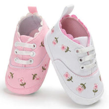 Load image into Gallery viewer, Soft Toddler Baby Shoes Newborn Boys Girls Breathable Princess Crib Sneakers Pre-walker Anti Slip Design
