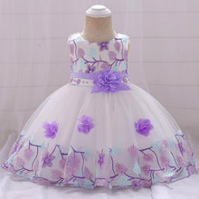 Load image into Gallery viewer, Luxury Elegant Handamde Girls Baby Dresses Lace Tulle Baptism Dresses for  Party and  Wedding Baby Clothing Dress
