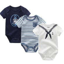 Load image into Gallery viewer, 3PCS/Set Modern Fashion Baby Clothes Bodysuits Baby Clothes Unicorn Clothing Unisex 0-12M Baby Bodysuits Romper and Jumpsuit Set For Kids and Baby
