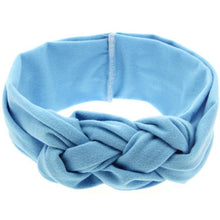 Load image into Gallery viewer, Modern Luxury Handmade Hair Band Headband Bow Hairbands Knot Kids Turban For Girls
