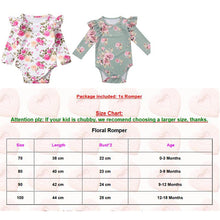 将图片加载到图库查看器，Toddler Infant Newborn Baby Girls Kids Long Butterfly Sleeve Romper Outfits Playsuit Jumpsuit

