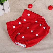 Load image into Gallery viewer, Baby Diapers Washable Reusable Nappies Grid/Cotton Training Pant Cloth Diaper Multiple Use For Baby And Kids
