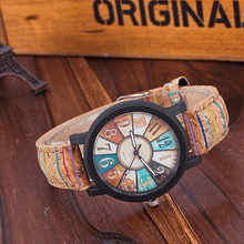 Load image into Gallery viewer, Fashion Casual Vintage Leather Women Quartz Wrist Watch  For Women and Girls
