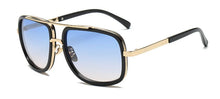 Load image into Gallery viewer, Classic Brand Luxury Square Gold Metal Frame Woman and Man Unisex Top Oversized Bog Frame Elegant Sunglasses For Summer  Designer
