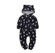 Load image into Gallery viewer, Modern Infant Baby Rompers Coral Fleece Animal Overall Baby Halloween Xmas Costume Clothes Baby jumpsuit Romper For Kids
