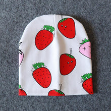 Load image into Gallery viewer, New Cotton Baby Cartoon Print Newborn Hat Elastic Toddler Infant Cap For Girls and Boys Kids

