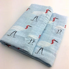 Load image into Gallery viewer, Baby Blankets Newborn Soft Organic Cotton Baby Blanket Muslin Swaddle Wrap Feeding Burp Cloth

