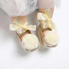将图片加载到图库查看器，Cute Baby Dance Shoes Toddler Shoes Bow Tie Baby Princess Shoes Dance Shoe Newborn First Walkers 0-18M
