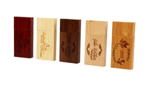 Load image into Gallery viewer, JASTER Wooden Block USB 3.0 Flash Drive Red Wood Pendrive 4GB 8GB 16GB 32GB 64GB 128GB Memory Stick U Disk Gift
