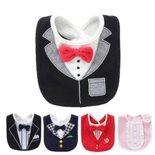 将图片加载到图库查看器，Newborn Scarf Baby Bib Waterproof Feeding Bib Bandana Bow Tie Baby Bibs Silicone Bib For Kids
