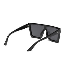 Load image into Gallery viewer, Top Luxury Modern Oversized Square Gradient Elegant Unisex Sunglasses For Men and Woman Brand Black Square Shades With UV400 Protection
