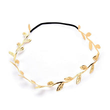 Load image into Gallery viewer, Luxury Modern Gold Silver Leaves Hairbands Summer Hair Accessories Bridal Trendy Jewelry For Mother and  Daughter

