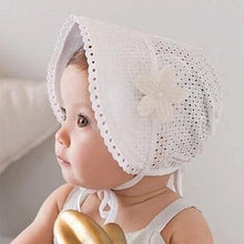 将图片加载到图库查看器，Baby Girl Summer Outdoor Beach Floral  Lovely Lace Princess  Bucket Sun Hat For Girls
