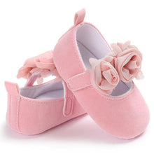 将图片加载到图库查看器，Infant Newborn Soft Sweet Baby Shoe Kids Wedding Party Dress Footwear Children Princess First Walker Baby Girl Shoes
