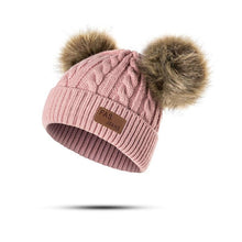 Load image into Gallery viewer, Luxury Baby Hat Pompon Hat Knitted Cute Cap For Girls &amp; Boys Casual Solid Color Girls Baby Style In Great New Modern Trend Design

