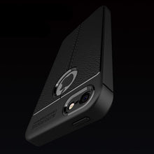 Load image into Gallery viewer, Soft Silicone Leather Flexible Back Cover for iPhone 6 Shockproof Case For iPhone Case Luxury Leather Soft For iPhone 5s Cover Luxury Men Black Business Case For Iphone
