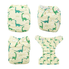 将图片加载到图库查看器，ModernLuxury Printed Baby Cloth Diaper Reusable Cloth Nappy Snap Adjustable Pocket Diaper Nappies For Baby Kids
