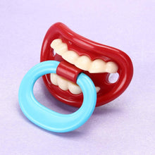 Load image into Gallery viewer, Modern Intereting Food Grade Silicone Funny Baby Pacifiers Nipple Teethers Toddler Pacifier For Baby Boys and Girls
