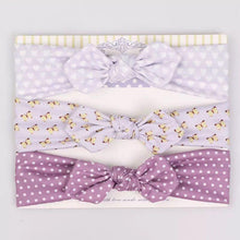 Load image into Gallery viewer, Modern  Handamde Luxury Set Baby Girl Headband Bow For Newborn Babies Hair Band Elastic Accessories Cotton Headwear For Girls
