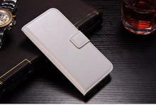 将图片加载到图库查看器，For iPhone X Case Cover for iPhone 8 7 6 6S Plus 5 5S 5SE Luxury PU Leather Flip Wallet Phone Cases Black Simple Card Holder With Magnetic Button Flip Leather Cover

