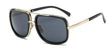 Load image into Gallery viewer, Classic Brand Luxury Square Gold Metal Frame Woman and Man Unisex Top Oversized Bog Frame Elegant Sunglasses For Summer  Designer
