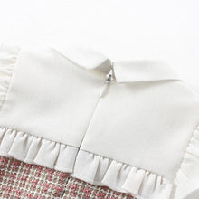 Load image into Gallery viewer, Modern Retro Vintage Handade Cute Newborn Infant Toddler Baby Girls Dress with A-line Lantern Sleeve For Girls Kids
