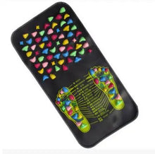 将图片加载到图库查看器，Reflexology Walk Stone Road Foot Massage Mat Acupressure Relax Massage Pad Foot Spa Leg Pain Relief Healthcare Walk Massager Mat
